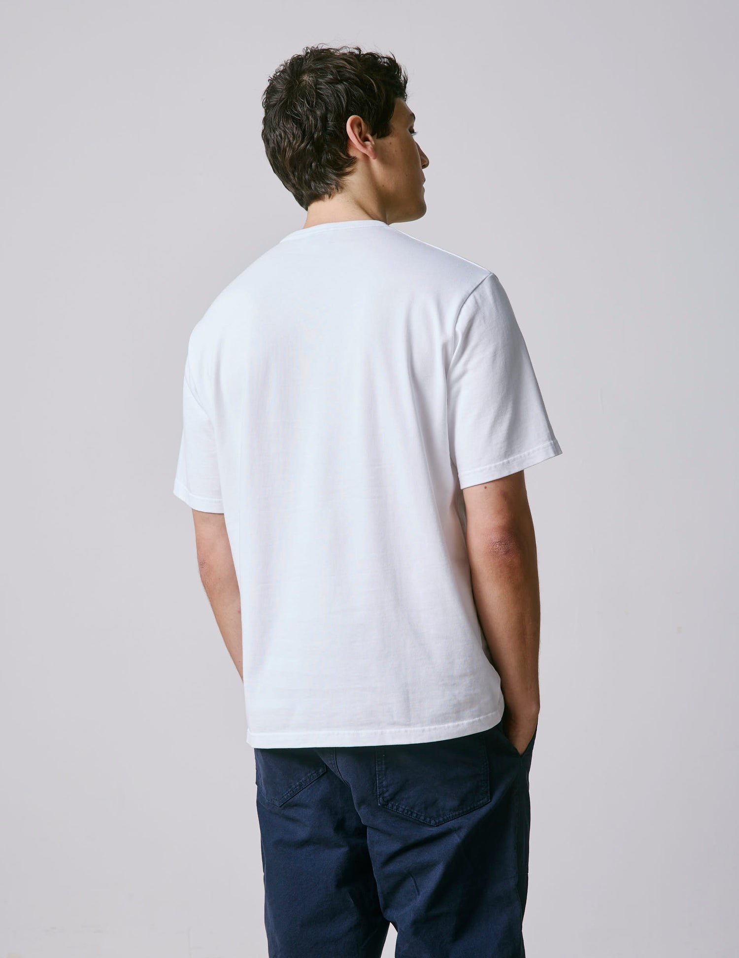 White cotton Benny t-shirt