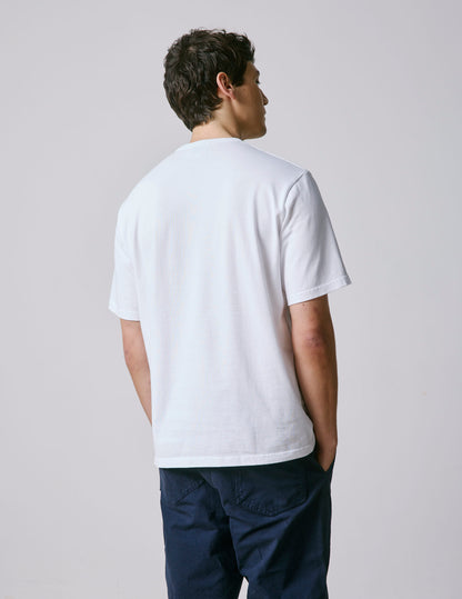 White cotton Benny t-shirt