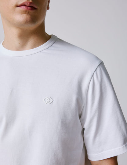 White cotton Benny t-shirt