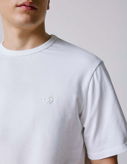 White cotton Benny t-shirt