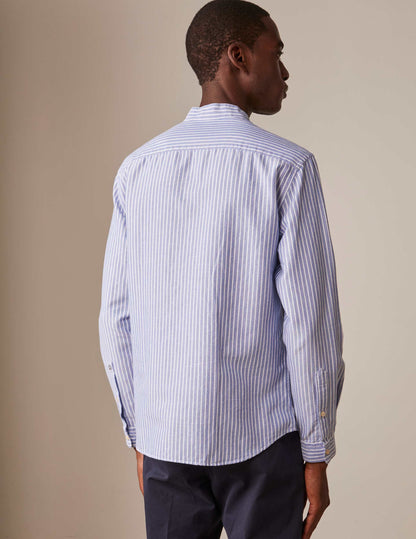 Blue striped Carl shirt