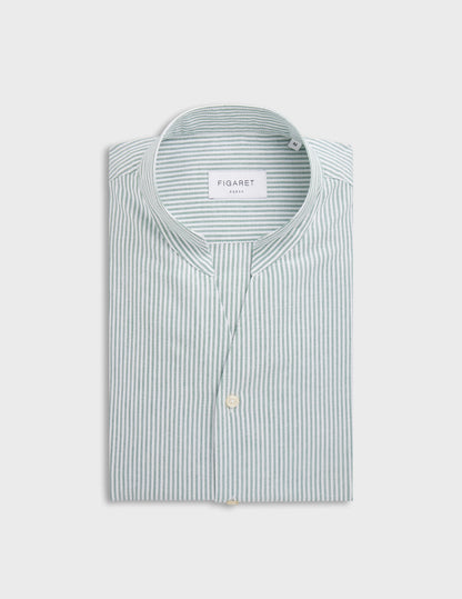 Green striped Carl shirt