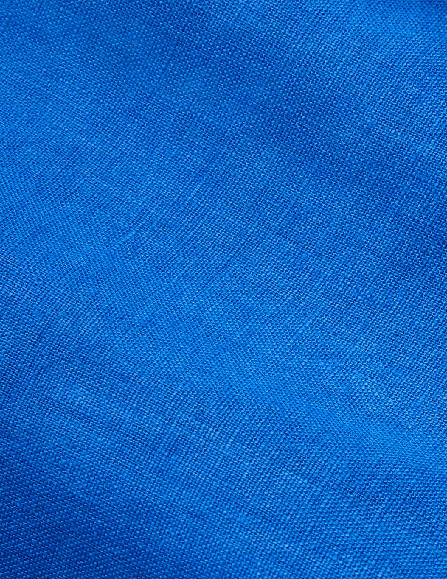 Gaspard shirt in intense blue linen - Linen - American Collar#5