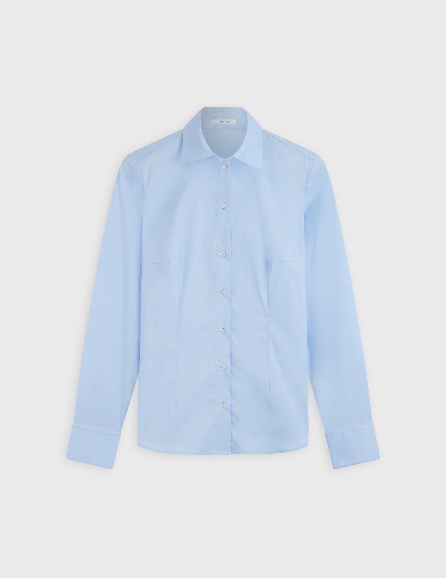Light blue Anais shirt - Poplin#4