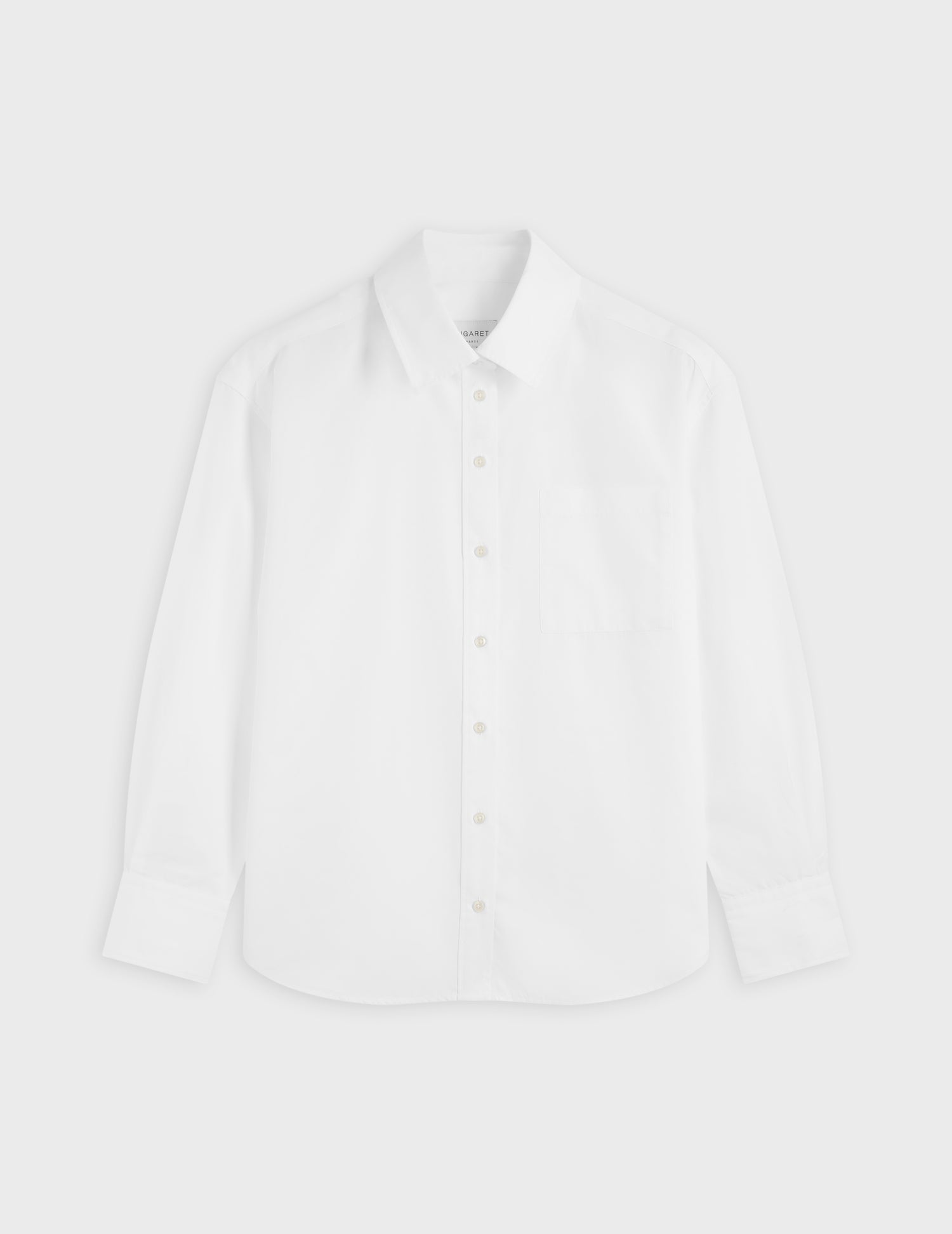 White Charlotte shirt - Poplin#4