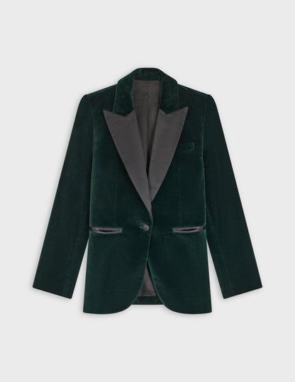 Dark green Galla suit jacket