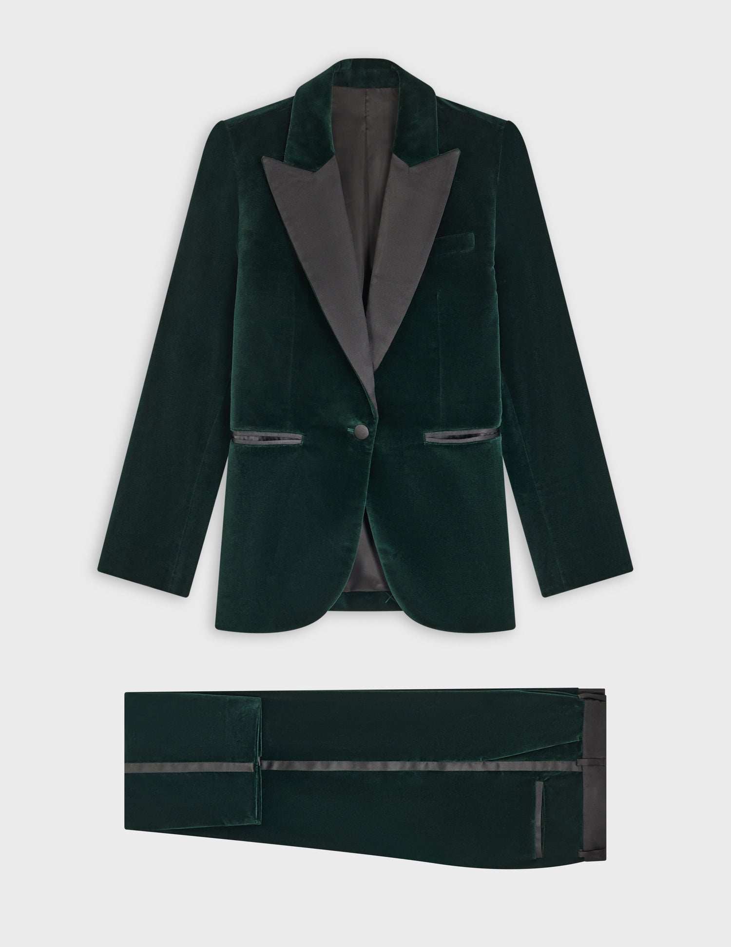 Dark green Galla suit jacket
