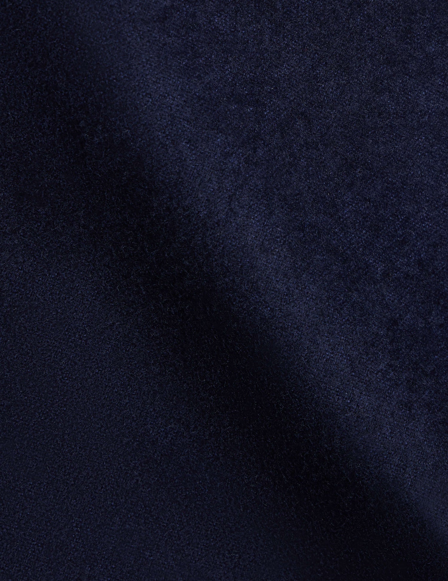 Navy cotton flannel Driss chinos