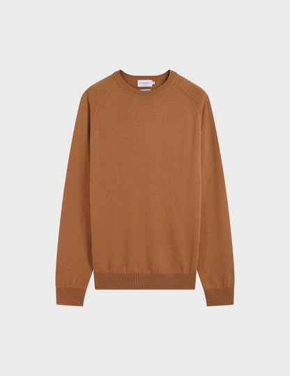 Camel wool and cashmere Emile jumper