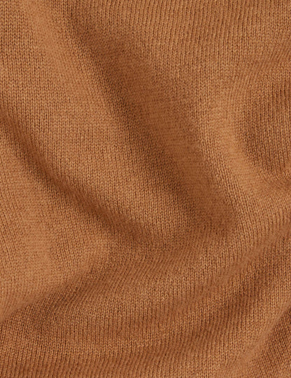 Camel wool and cashmere Emile jumper