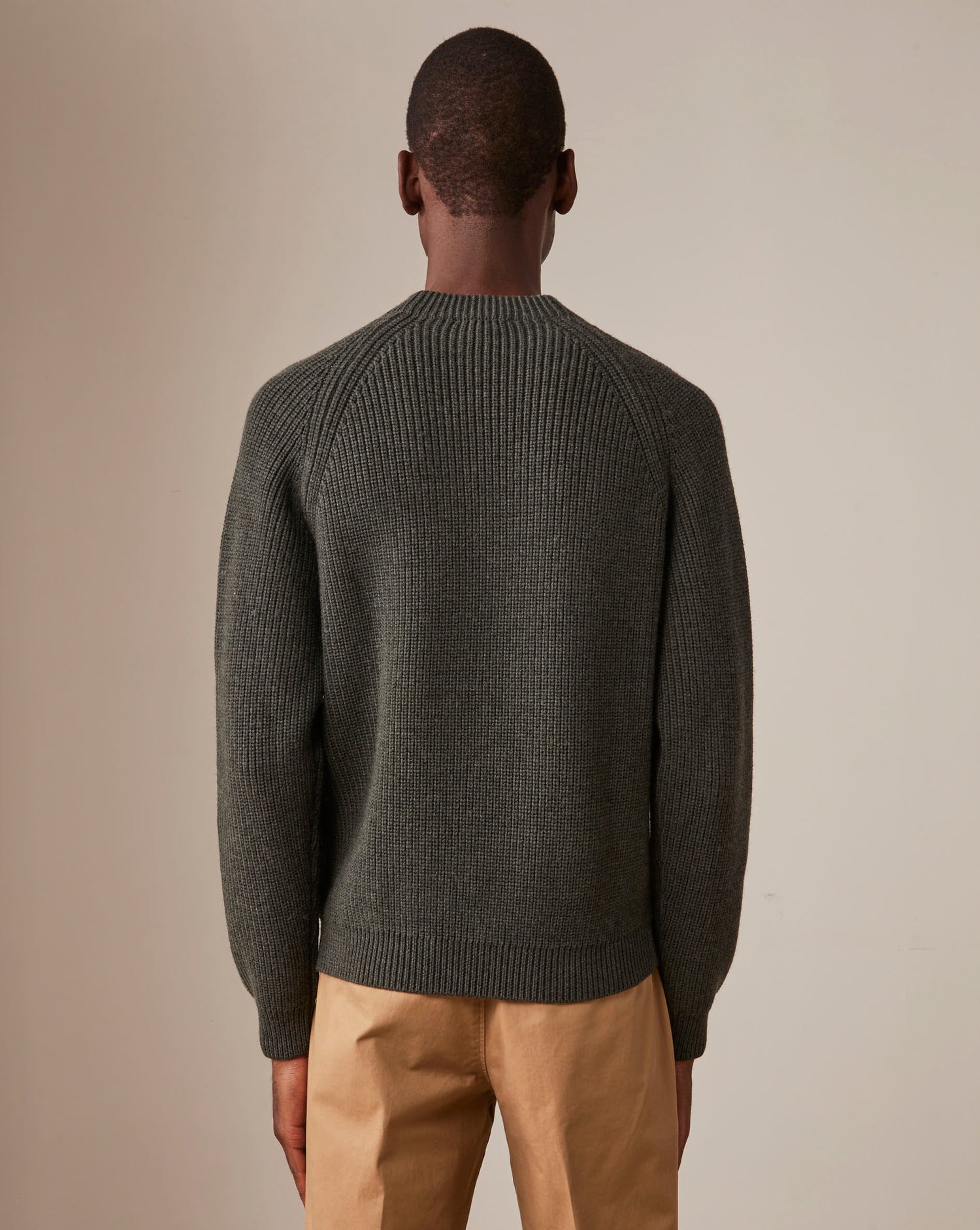 Green wool Gareth jumper