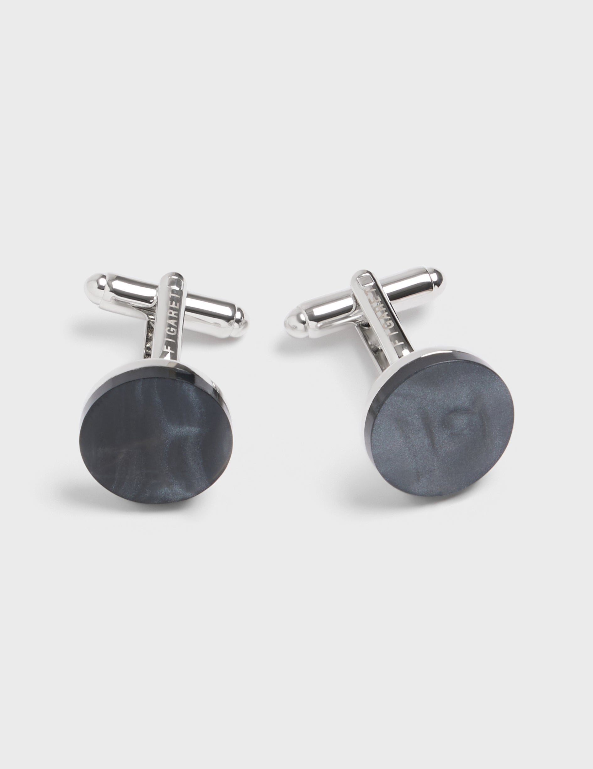 Black cufflinks