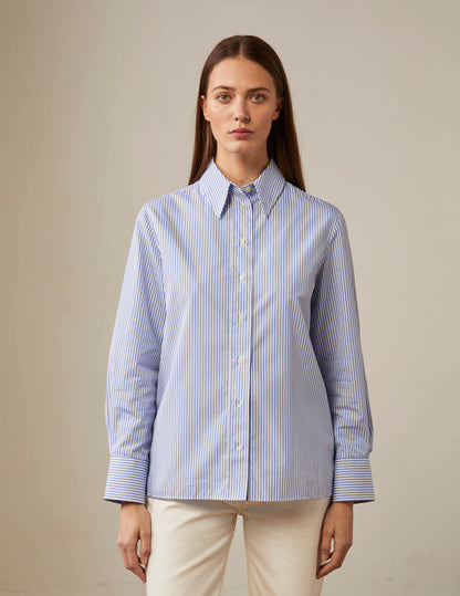 Striped blue Hannie shirt