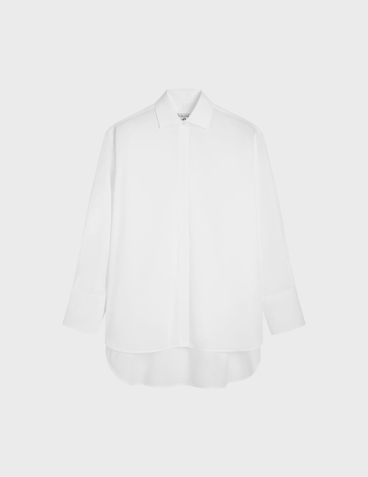 White Leonor shirt - Poplin - Shirt Collar#8