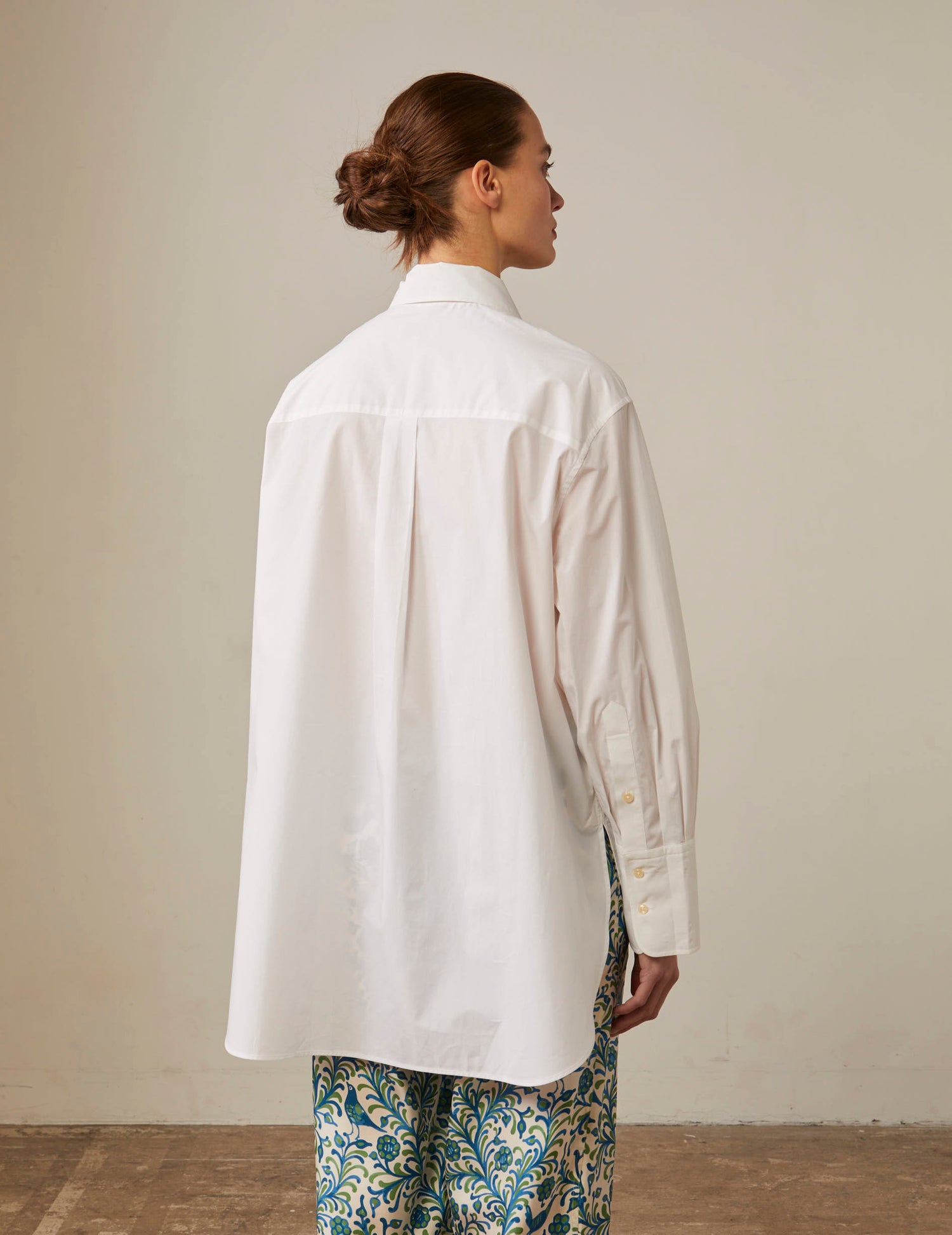 White Leonor shirt - Poplin - Shirt Collar#7