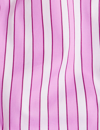 pink striped Oversized Mathilde shirt