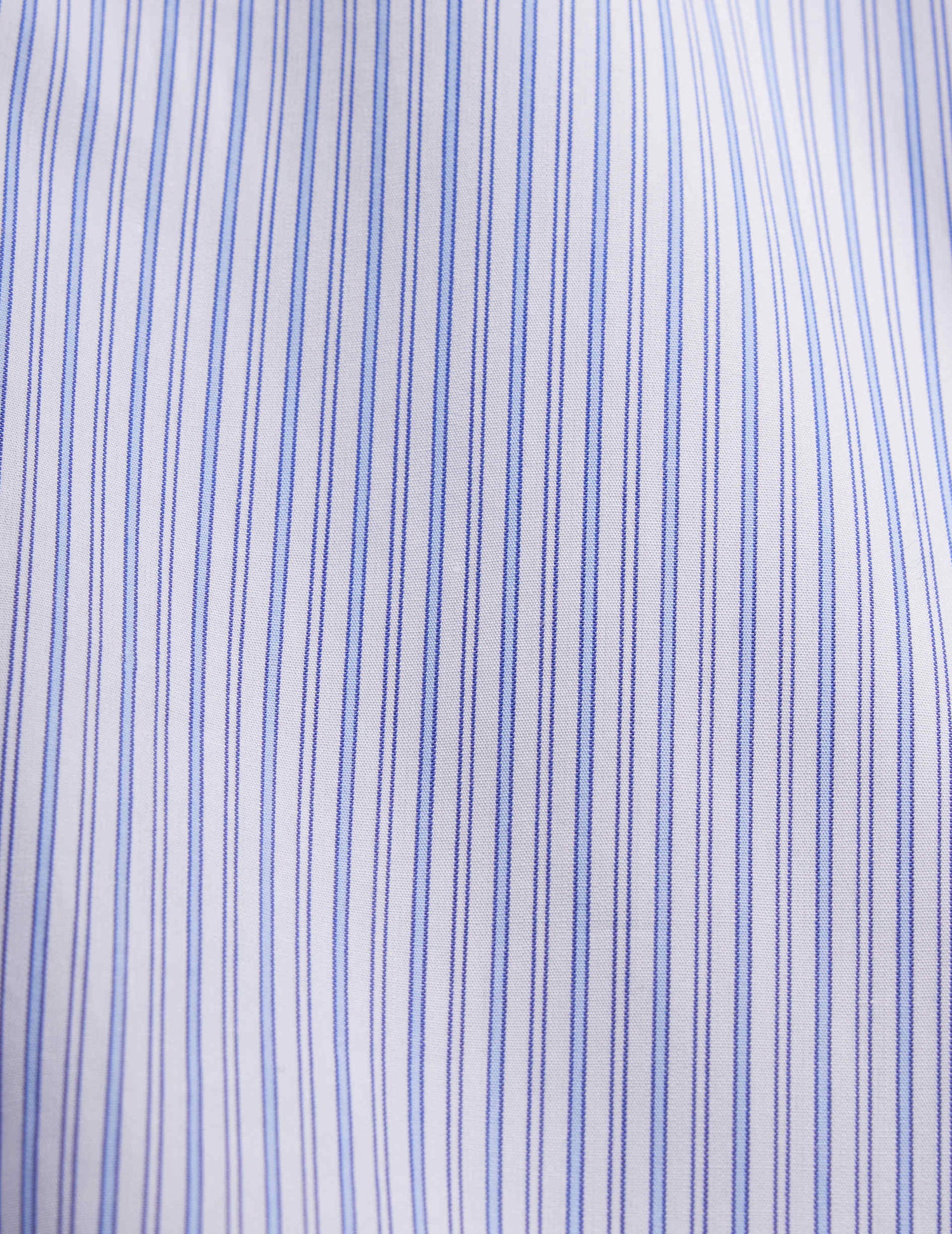 Classic striped blue shirt