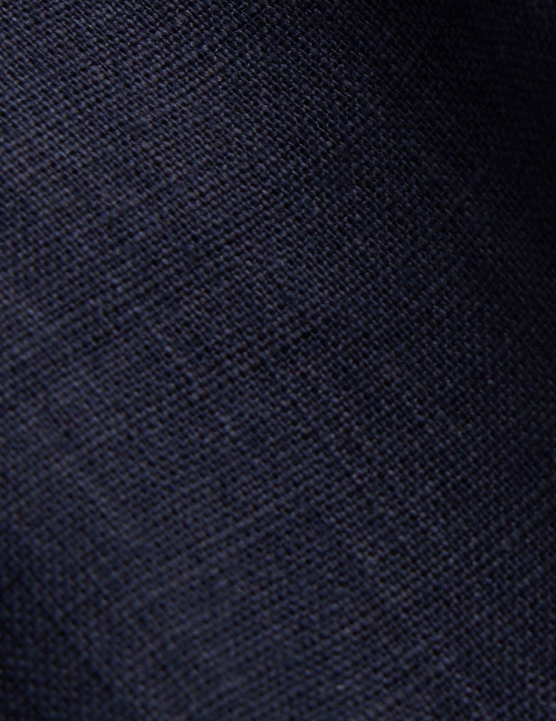 Auguste shirt in navy linen - Linen - French Collar