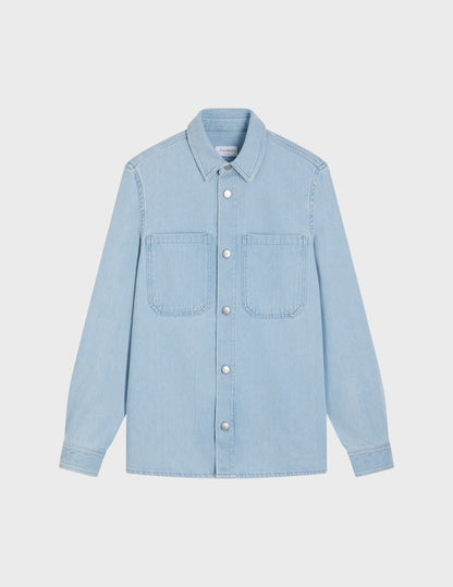 Light blue Cameron overshirt