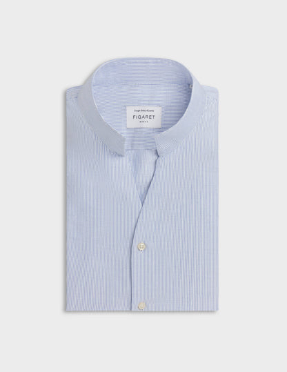 Striped blue Carl shirt