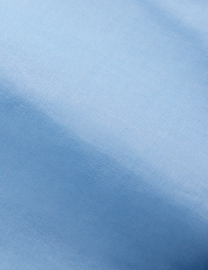 Chemise semi-ajustée bleue