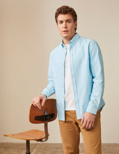 Turquoise Gaspard shirt