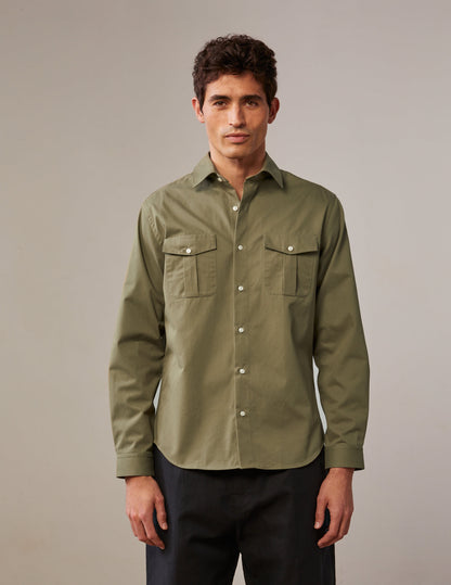 Khaki Héléon shirt