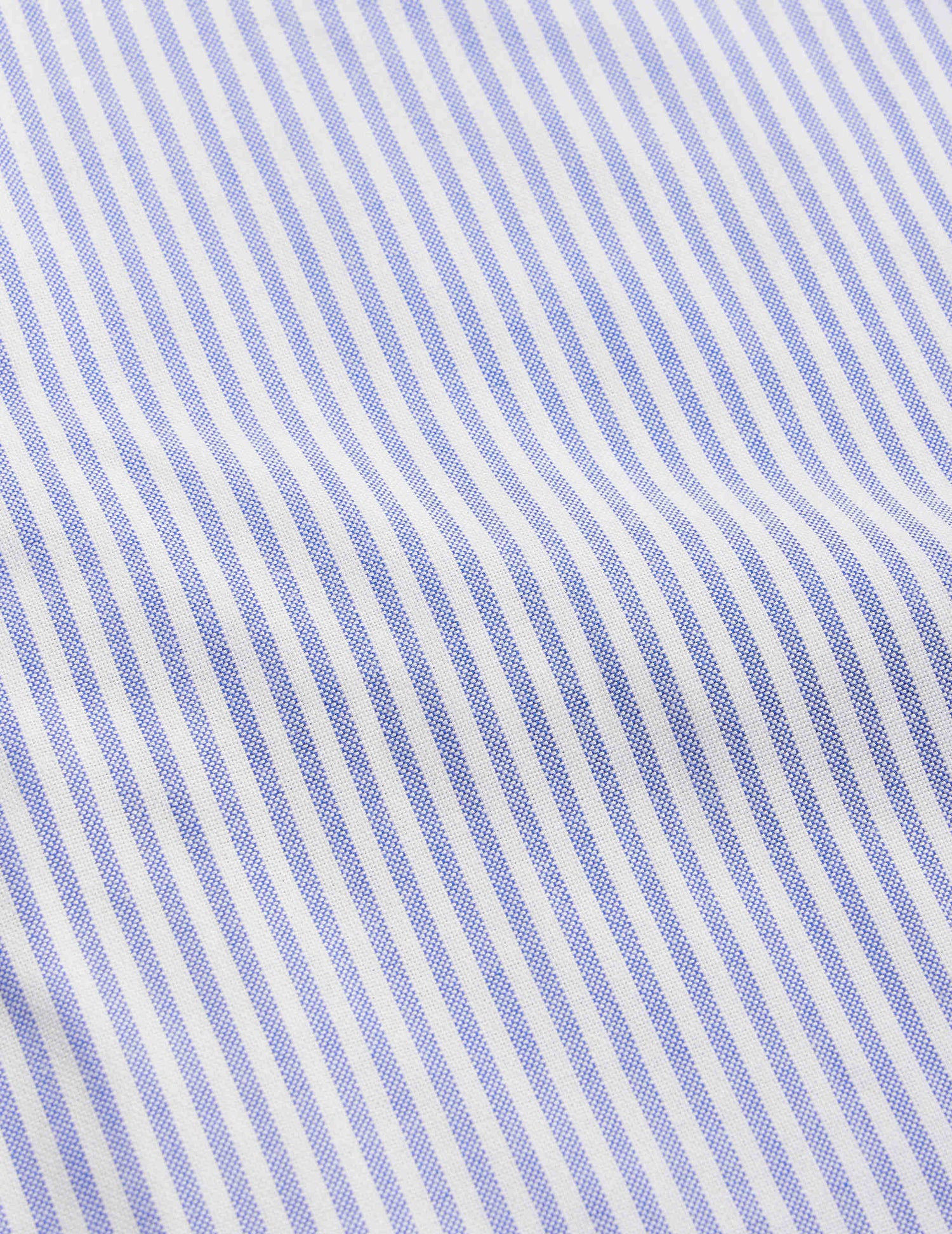 Striped blue Herwin shirt - Oxford - Officer Collar#4