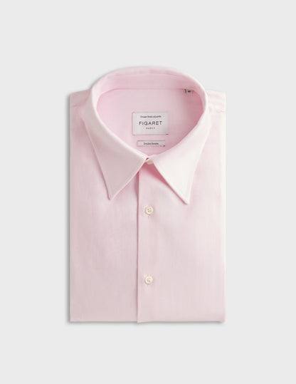 Light pink semi-fitted shirt