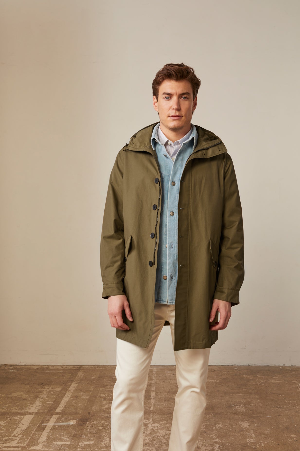 Khaki Hector parka