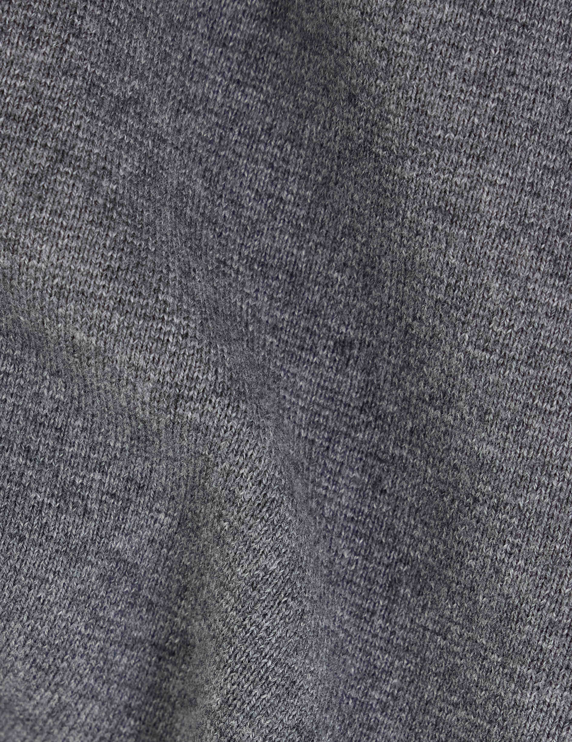 Hugo gray merino wool cardigan