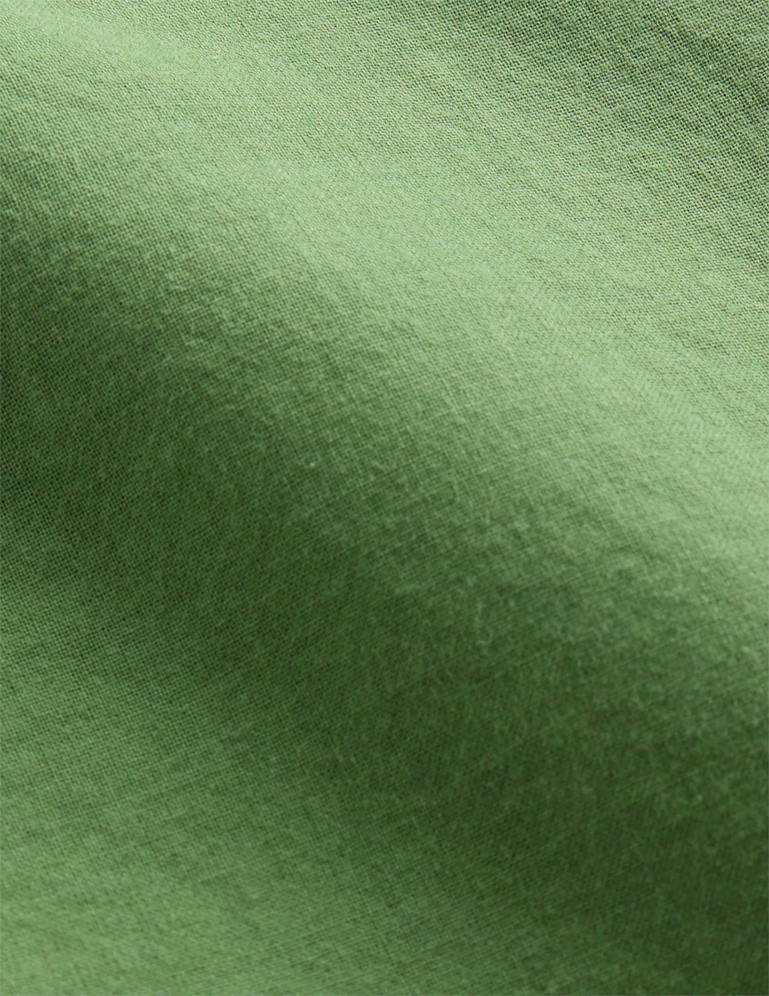 Green Cadaques shirt - Cotton voile - Shirt  Collar#12