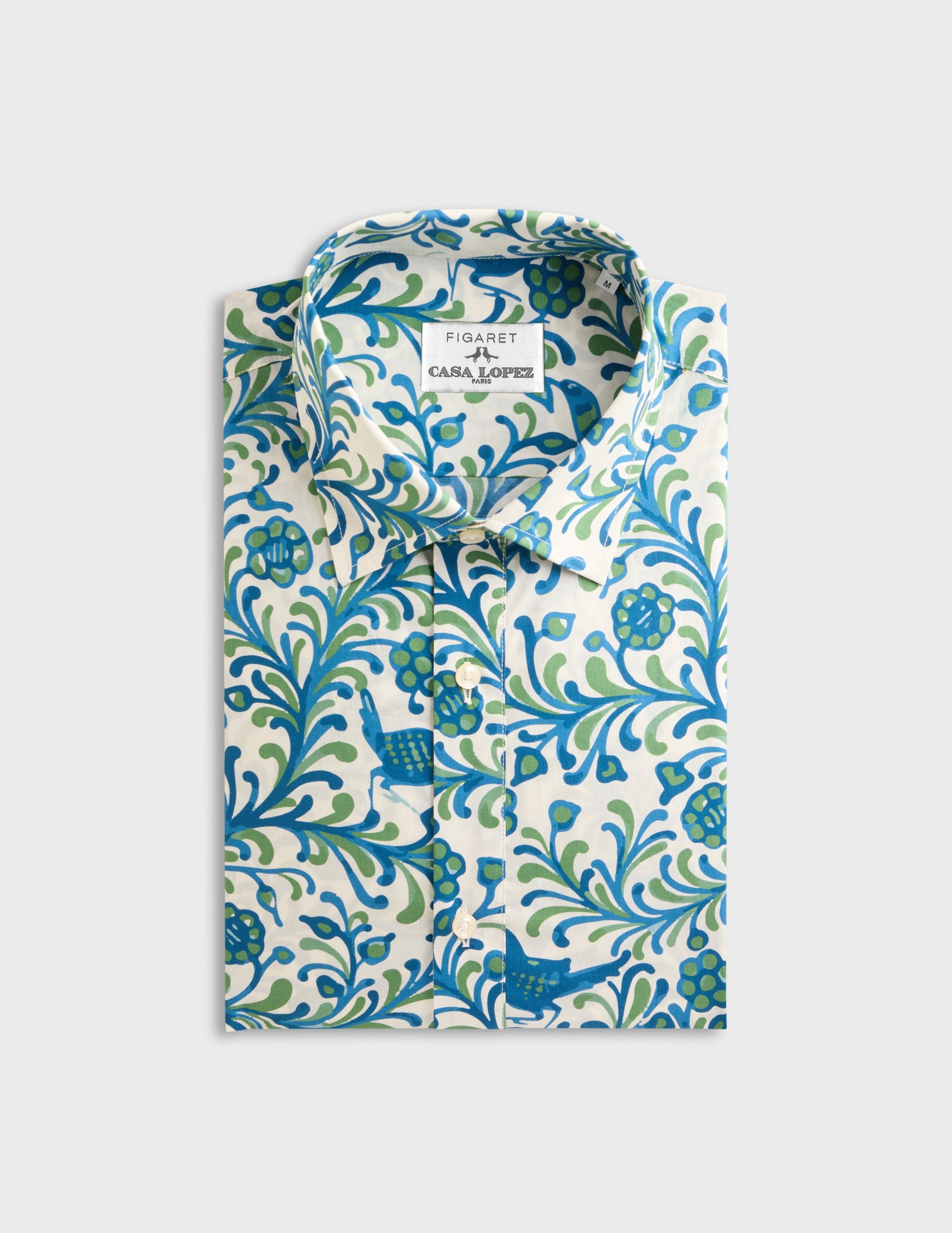 Cadaques printed shirt - Poplin - Shirt Collar#8
