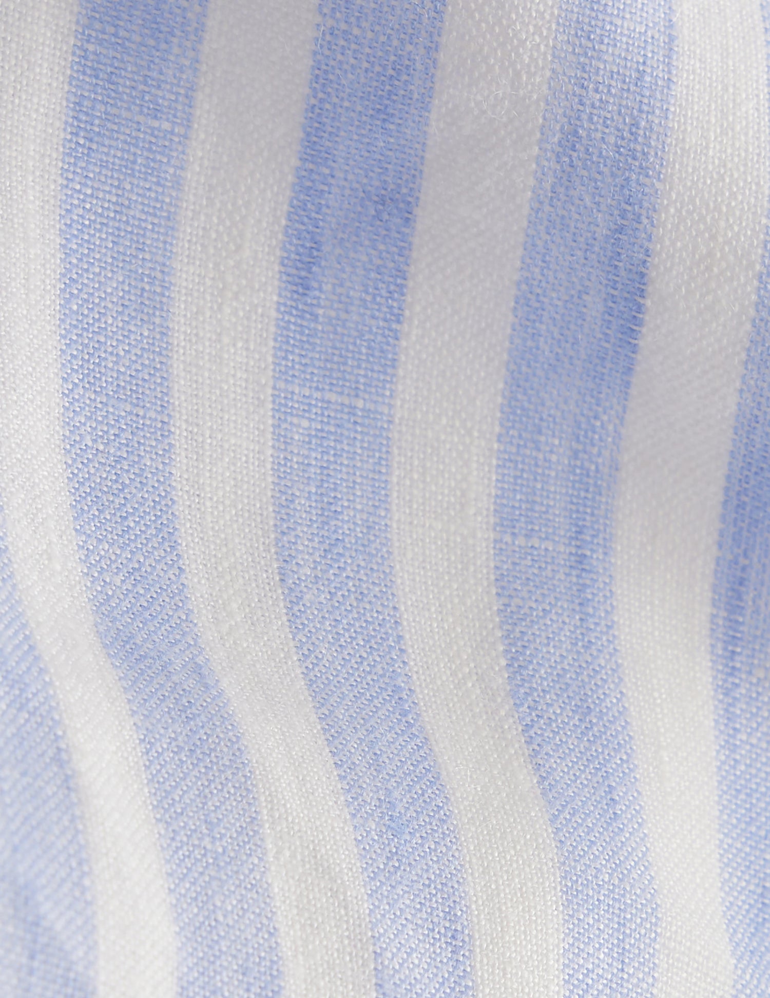 Harry blue and white striped linen fun shirt - Linen - American Collar#10