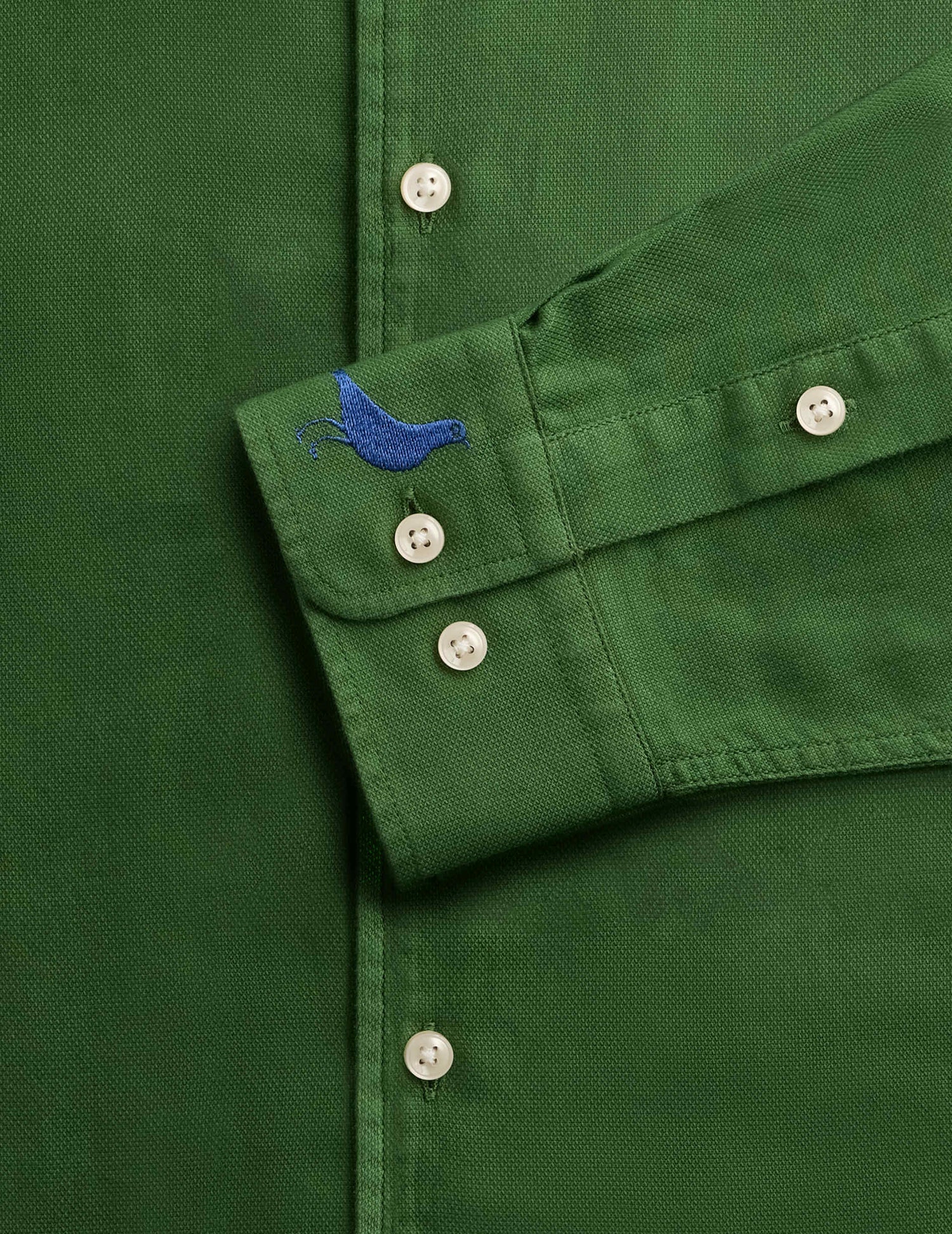 Pedro green shirt - Piqué cotton - Shirt Collar#11