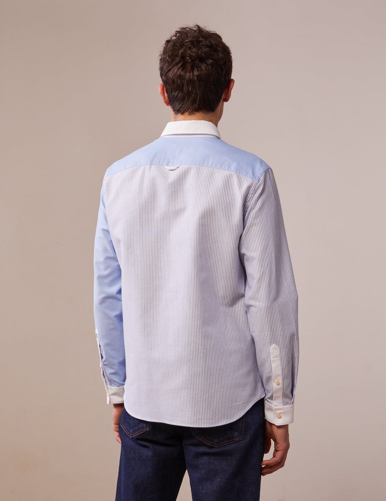Blue William fun shirt - Oxford - American Collar#2