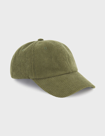 Khaki velvet cap