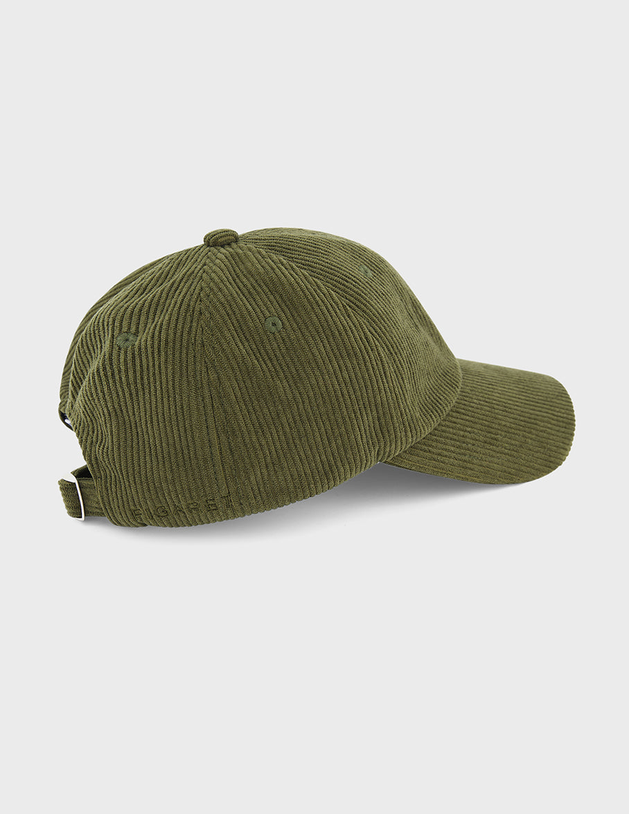 Khaki velvet cap