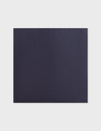 Navy twill pouch