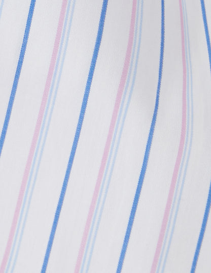 blue striped Amber shirt