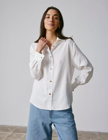 white Hannah shirt