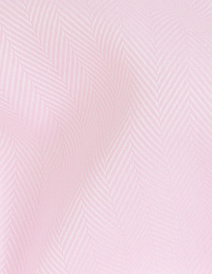 Pink Hidden button placket Hillie shirt