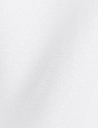 Ilena Hidden button placket white shirt