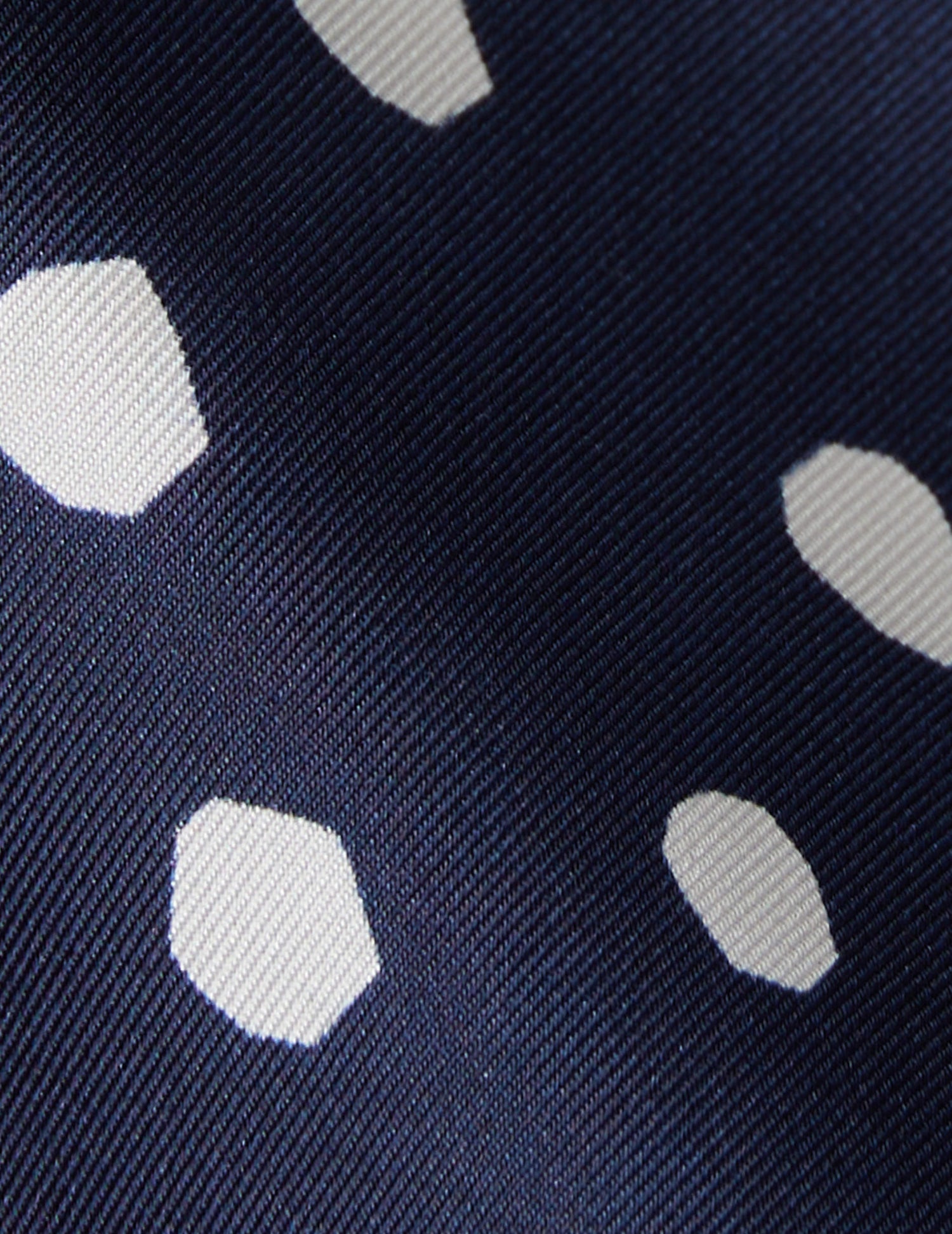 Ilena Hidden button placket navy blue shirt - Twill - Rising shawl Collar#5