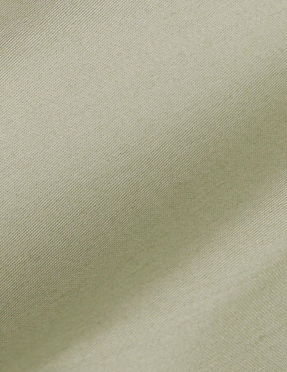 Khaki Hidden button placket Innaée shirt