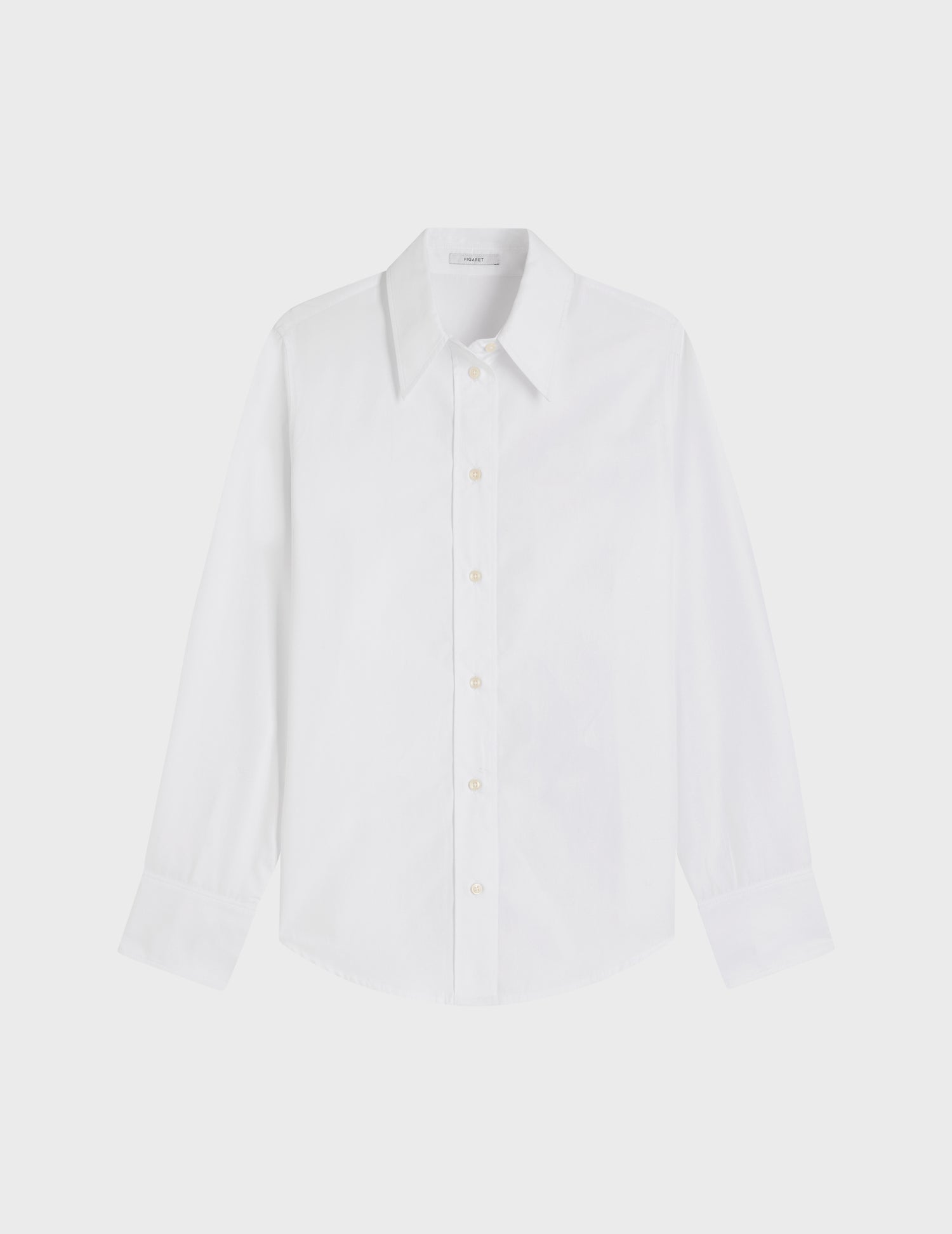 Innah white shirt - Poplin - Long Collar#5