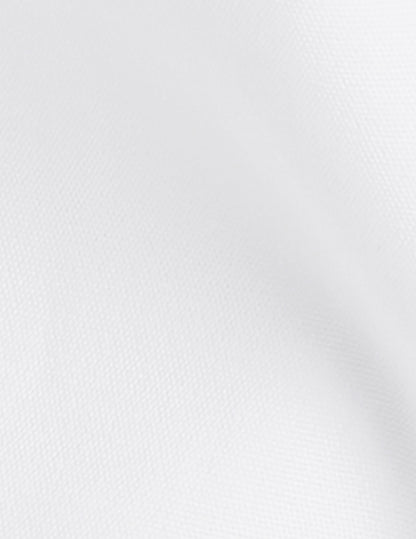 Iris Hidden button placket white shirt