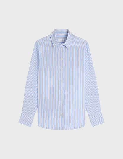 light blue striped Marion shirt