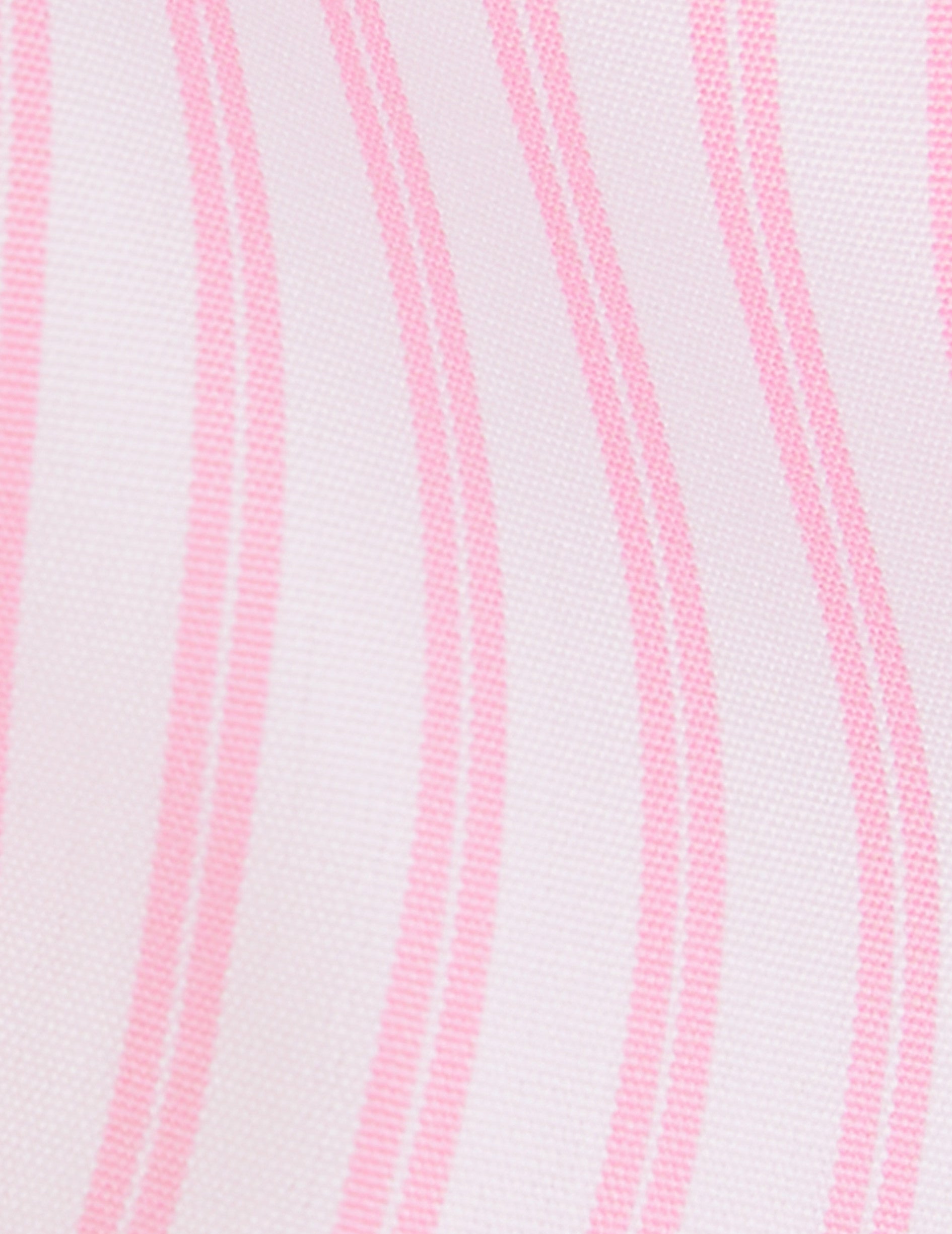 Marion pink striped shirt - Poplin - Shirt Collar