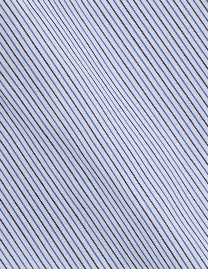 Blue striped Carl shirt